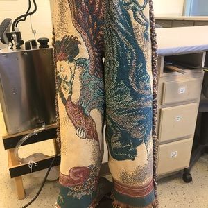 $100.00 Tapestry Pants. W=24-30.  Length 27”.